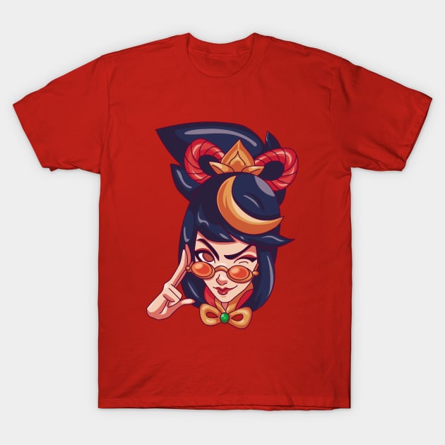 Firecracker Vayne T-Shirt by Chinchila Art